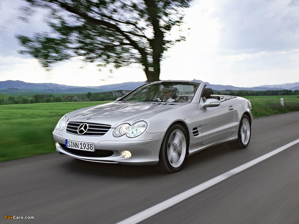 Photos of Mercedes-Benz SL 500 (R230) 2001–05 (1024 x 768)