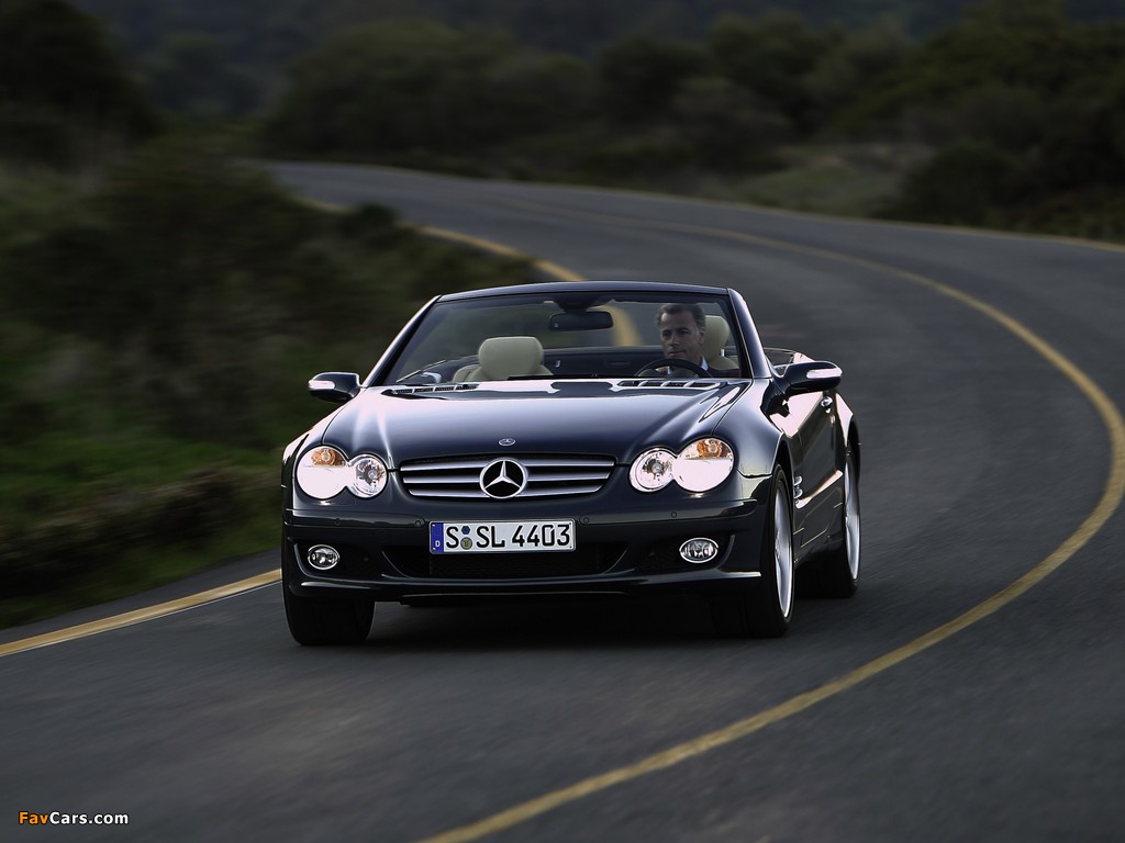 Photos of Mercedes-Benz SL 600 (R230) 2005–08 (1024 x 768)