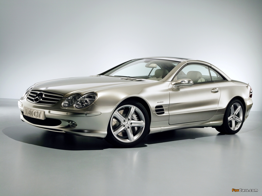 Photos of Mercedes-Benz Vision SL 400 CDI (R230) 2005 (1024 x 768)