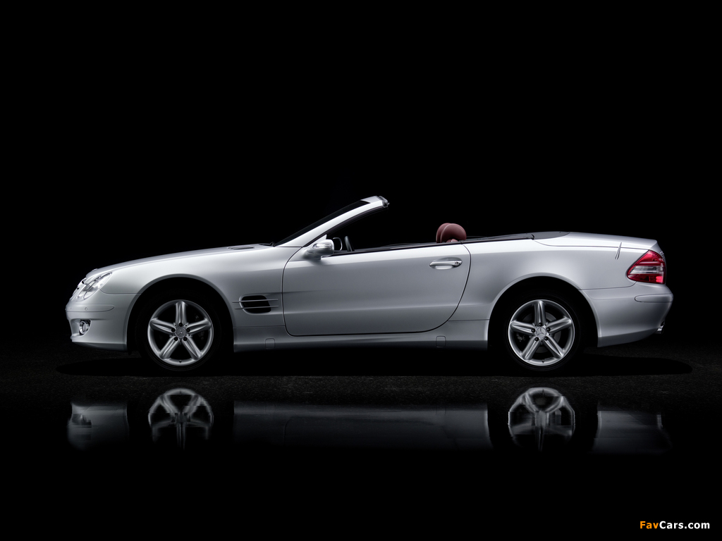 Photos of Mercedes-Benz SL 500 (R230) 2005–08 (1024 x 768)