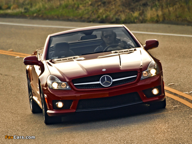 Photos of Mercedes-Benz SL 63 AMG US-spec (R230) 2008–11 (640 x 480)