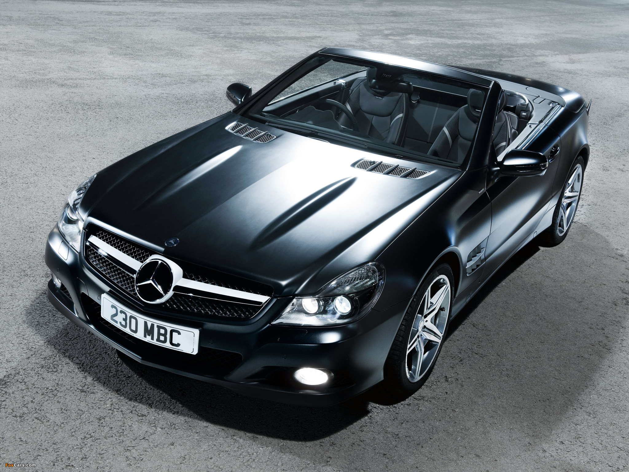 Photos of Mercedes-Benz SL 350 Night Edition UK-spec (R230) 2010–11 (2048 x 1536)