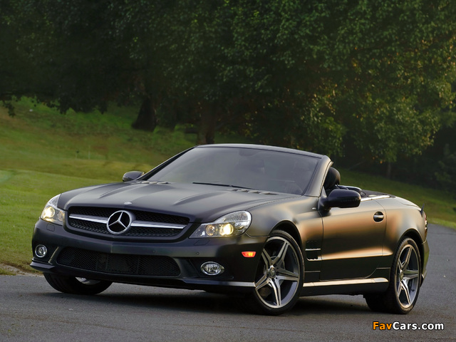 Photos of Mercedes-Benz SL 550 Night Edition (R230) 2010 (640 x 480)