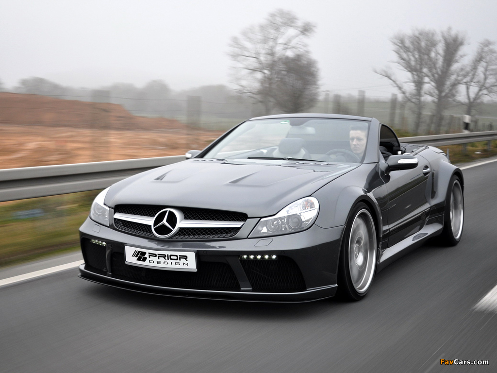 Photos of Prior-Design Mercedes-Benz SL-Klasse Black Edition (R230) 2011 (1024 x 768)