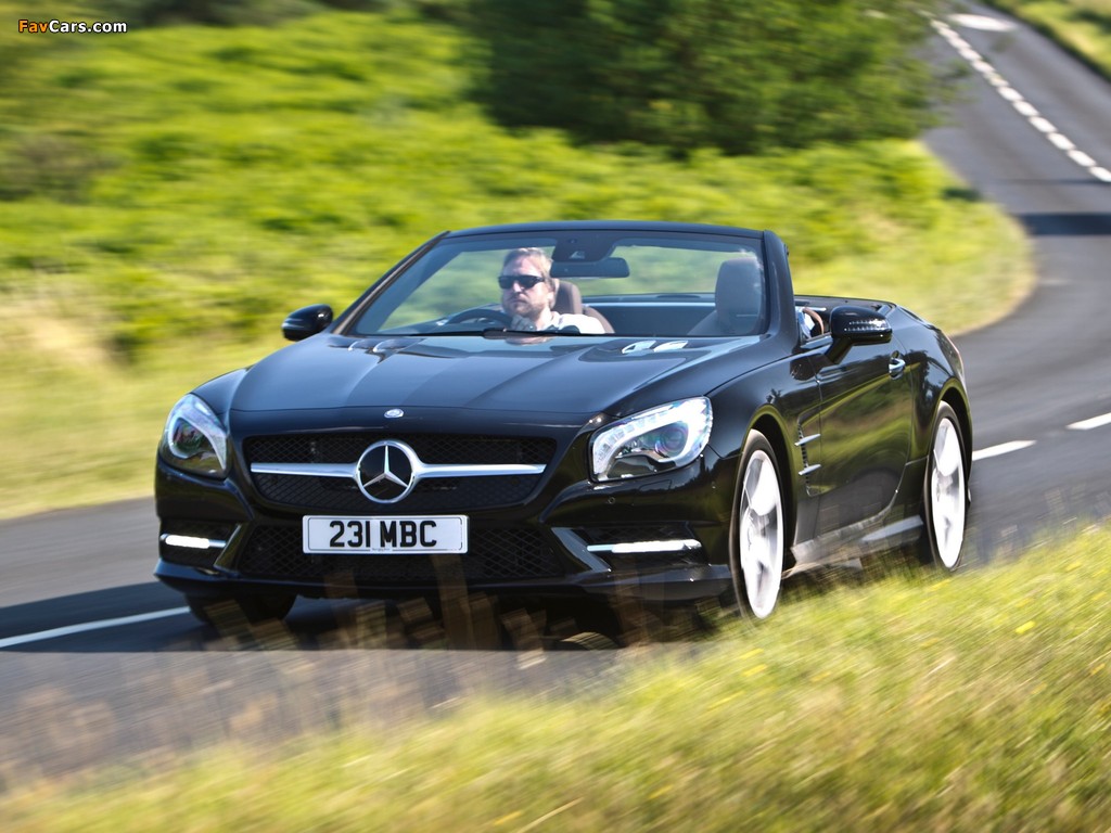 Photos of Mercedes-Benz SL 500 AMG Sports Package UK-spec (R231) 2012 (1024 x 768)