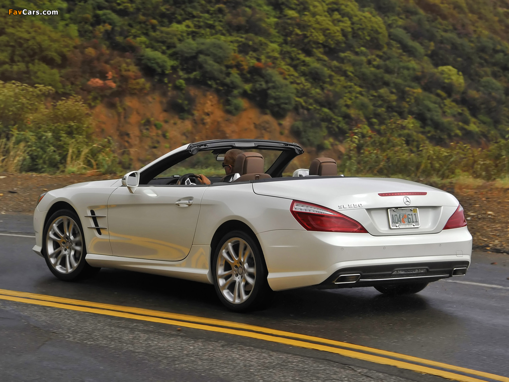 Photos of Mercedes-Benz SL 550 AMG Sports Package (R231) 2012 (1024 x 768)