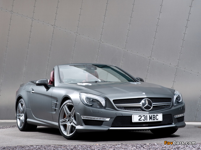 Photos of Mercedes-Benz SL 63 AMG UK-spec (R231) 2012 (640 x 480)