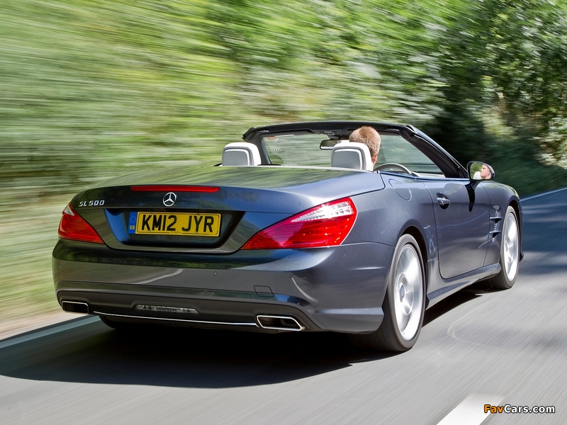 Photos of Mercedes-Benz SL 500 AMG Sports Package UK-spec (R231) 2012 (800 x 600)