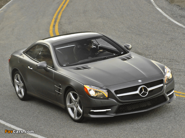 Photos of Mercedes-Benz SL 550 AMG Sports Package (R231) 2012 (640 x 480)