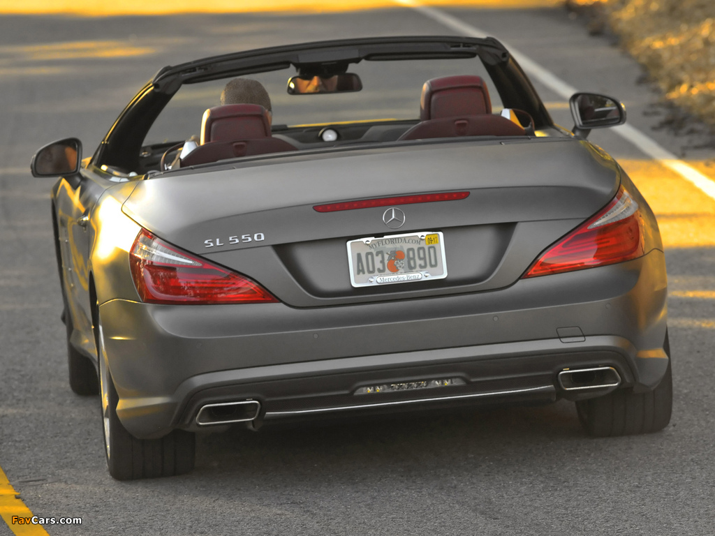 Photos of Mercedes-Benz SL 550 AMG Sports Package (R231) 2012 (1024 x 768)