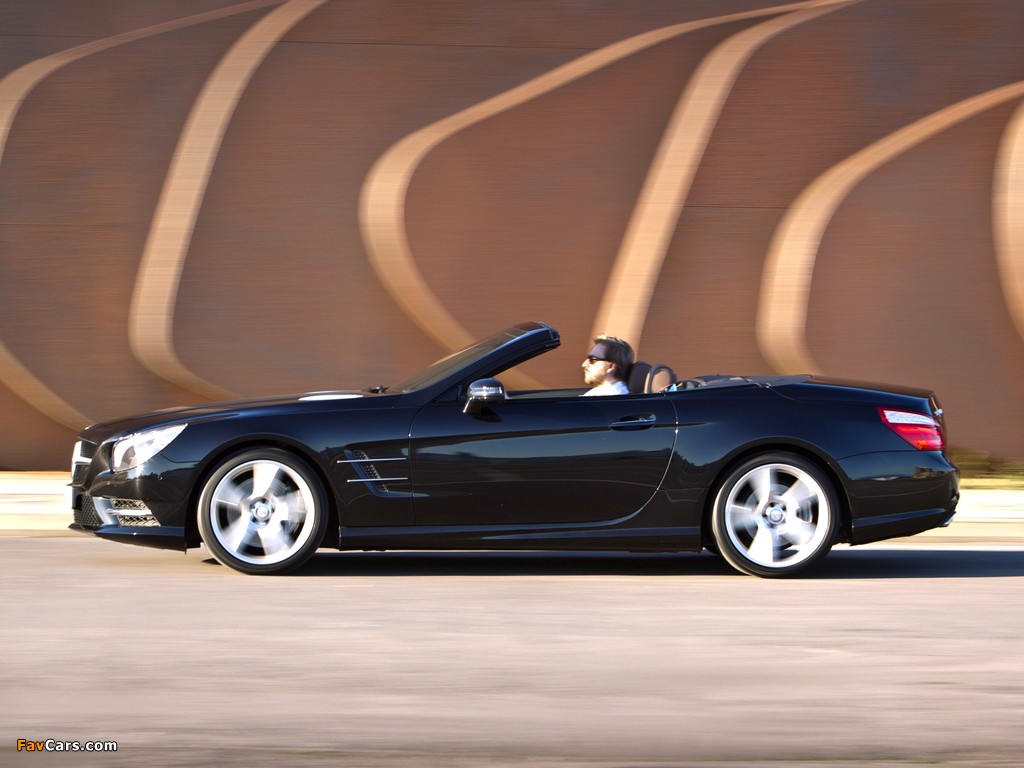 Photos of Mercedes-Benz SL 500 AMG Sports Package UK-spec (R231) 2012 (1024 x 768)