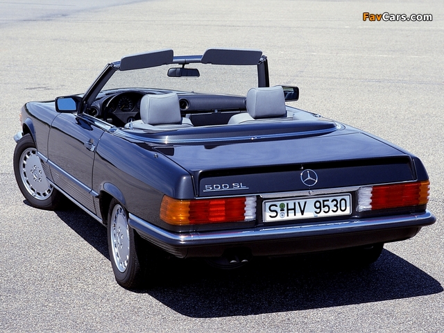 Pictures of Mercedes-Benz 500 SL (R107) 1980–85 (640 x 480)