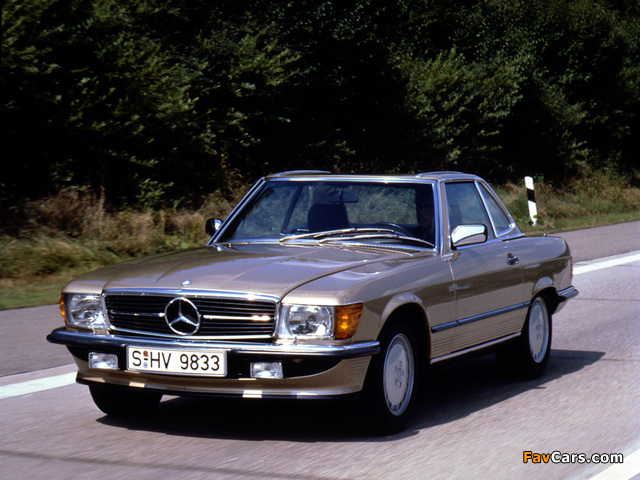 Pictures of Mercedes-Benz 300 SL (R107) 1985–89 (640 x 480)