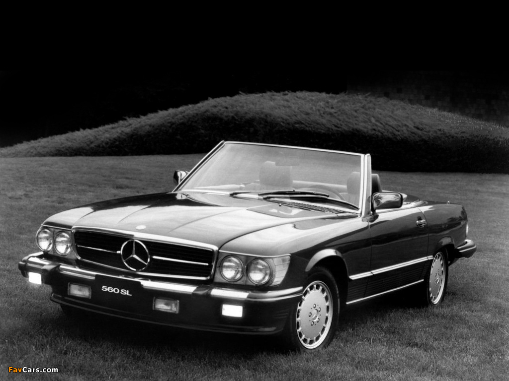 Pictures of Mercedes-Benz 560 SL US-spec (R107) 1985–89 (1024 x 768)