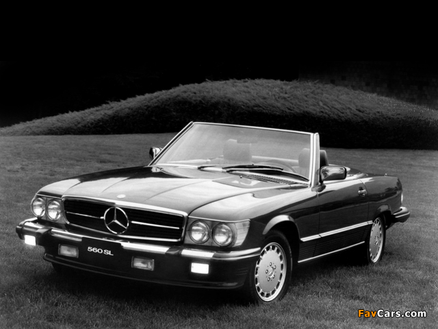 Pictures of Mercedes-Benz 560 SL US-spec (R107) 1985–89 (640 x 480)