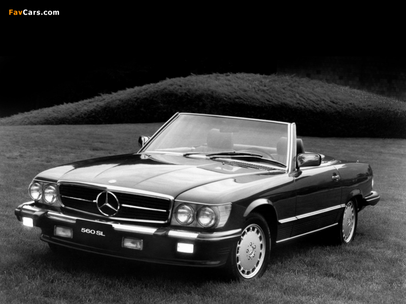 Pictures of Mercedes-Benz 560 SL US-spec (R107) 1985–89 (800 x 600)