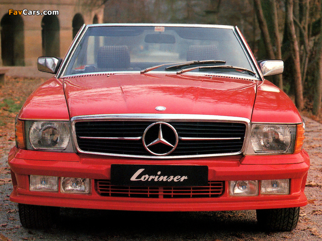 Pictures of Lorinser Mercedes-Benz SL-Klasse (R107) (640 x 480)