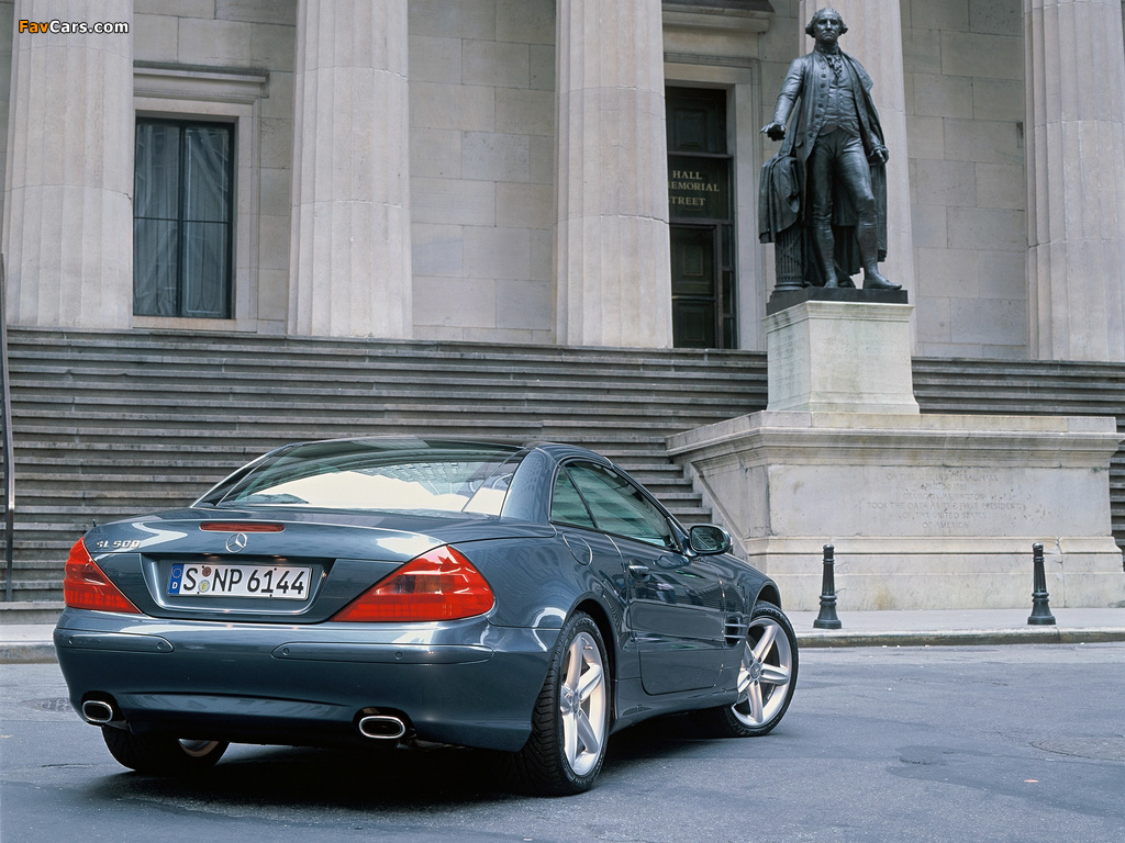 Pictures of Mercedes-Benz SL 500 (R230) 2001–05 (1024 x 768)