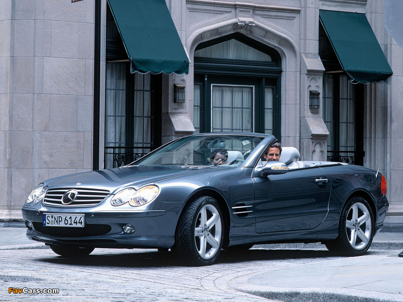 Pictures of Mercedes-Benz SL 500 (R230) 2001–05 (800 x 600)