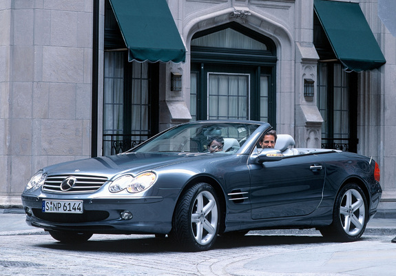 Pictures of Mercedes-Benz SL 500 (R230) 2001–05