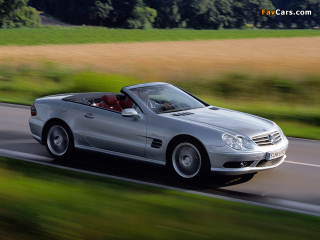 Pictures of Mercedes-Benz SL 55 AMG (R230) 2001–08 (640 x 480)