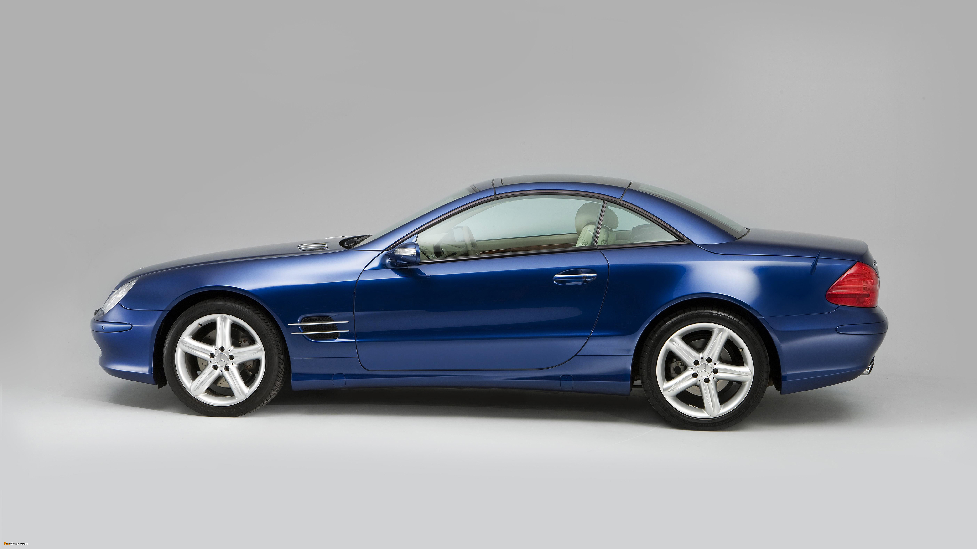 Pictures of Mercedes-Benz SL 500 UK-spec (R230) 2001–05 (4096 x 2304)