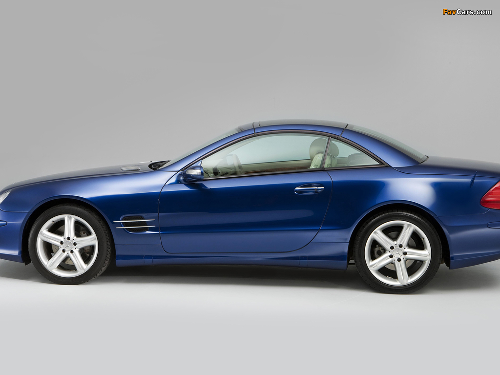 Pictures of Mercedes-Benz SL 500 UK-spec (R230) 2001–05 (1024 x 768)