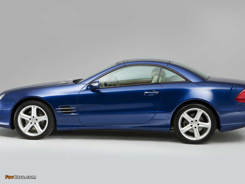 Pictures of Mercedes-Benz SL 500 UK-spec (R230) 2001–05 (800 x 600)