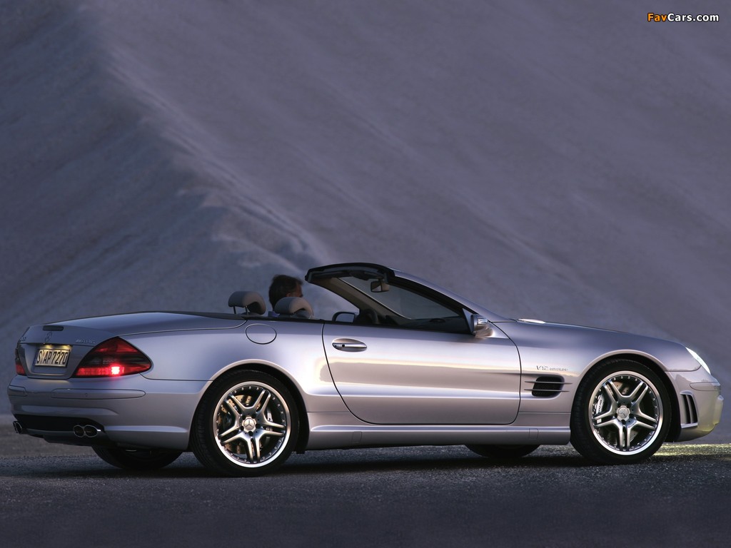 Pictures of Mercedes-Benz SL 65 AMG (R230) 2004–08 (1024 x 768)