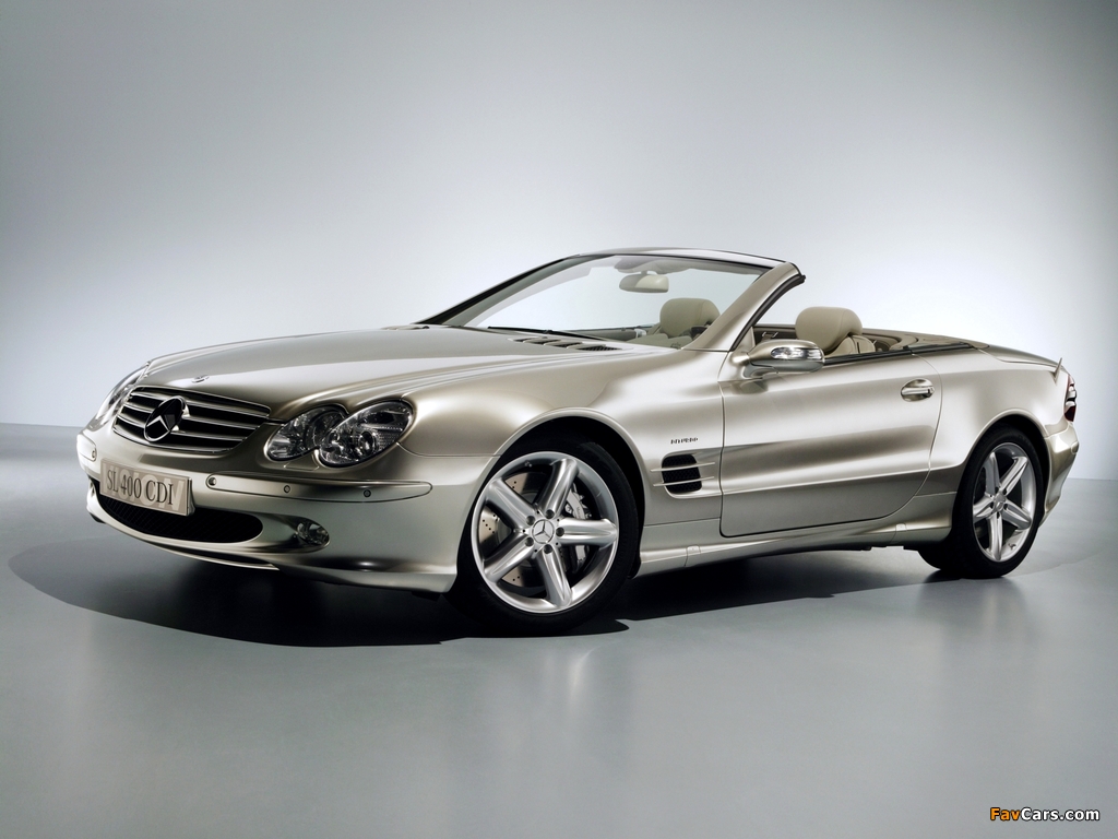 Pictures of Mercedes-Benz Vision SL 400 CDI (R230) 2005 (1024 x 768)