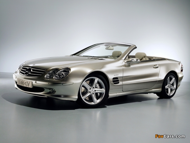 Pictures of Mercedes-Benz Vision SL 400 CDI (R230) 2005 (640 x 480)
