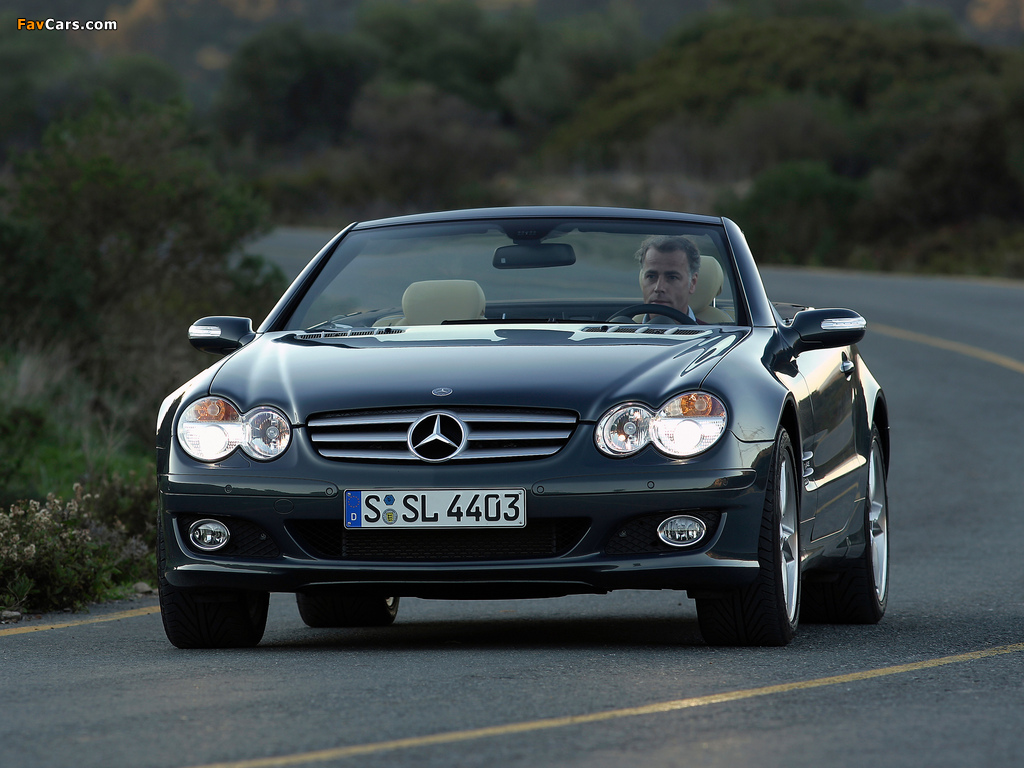 Pictures of Mercedes-Benz SL 600 (R230) 2005–08 (1024 x 768)
