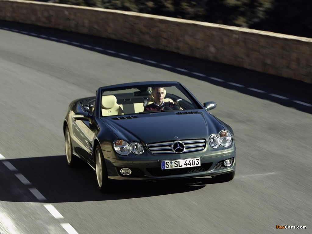 Pictures of Mercedes-Benz SL 600 (R230) 2005–08 (1024 x 768)
