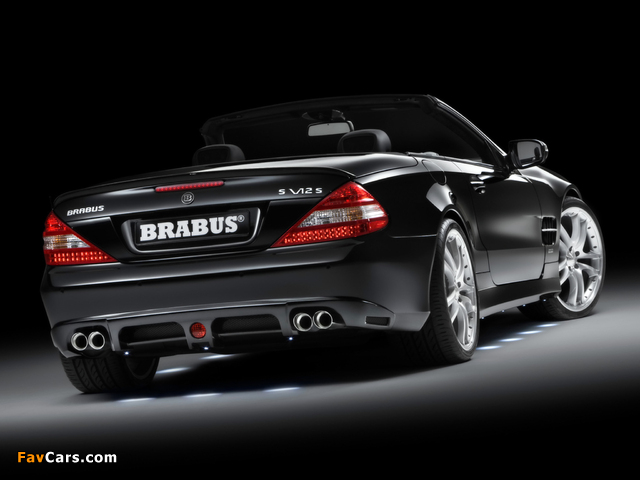 Pictures of Brabus S V12 S (R230) 2008 (640 x 480)