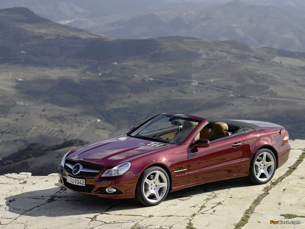 Pictures of Mercedes-Benz SL 500 (R230) 2008–11 (1024 x 768)