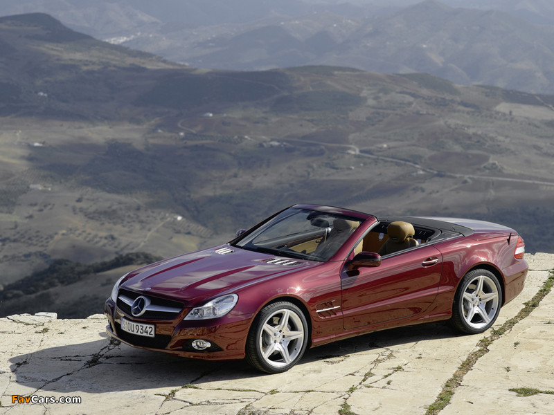 Pictures of Mercedes-Benz SL 500 (R230) 2008–11 (800 x 600)