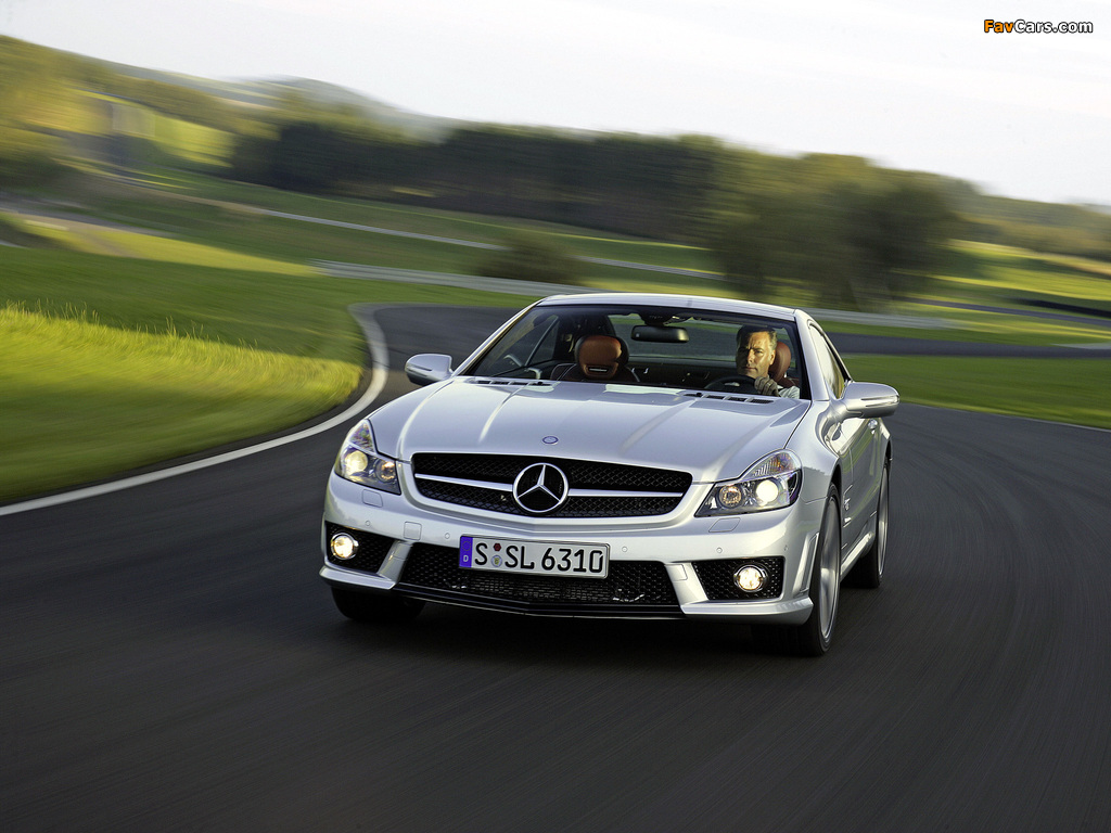 Pictures of Mercedes-Benz SL 63 AMG (R230) 2008–11 (1024 x 768)