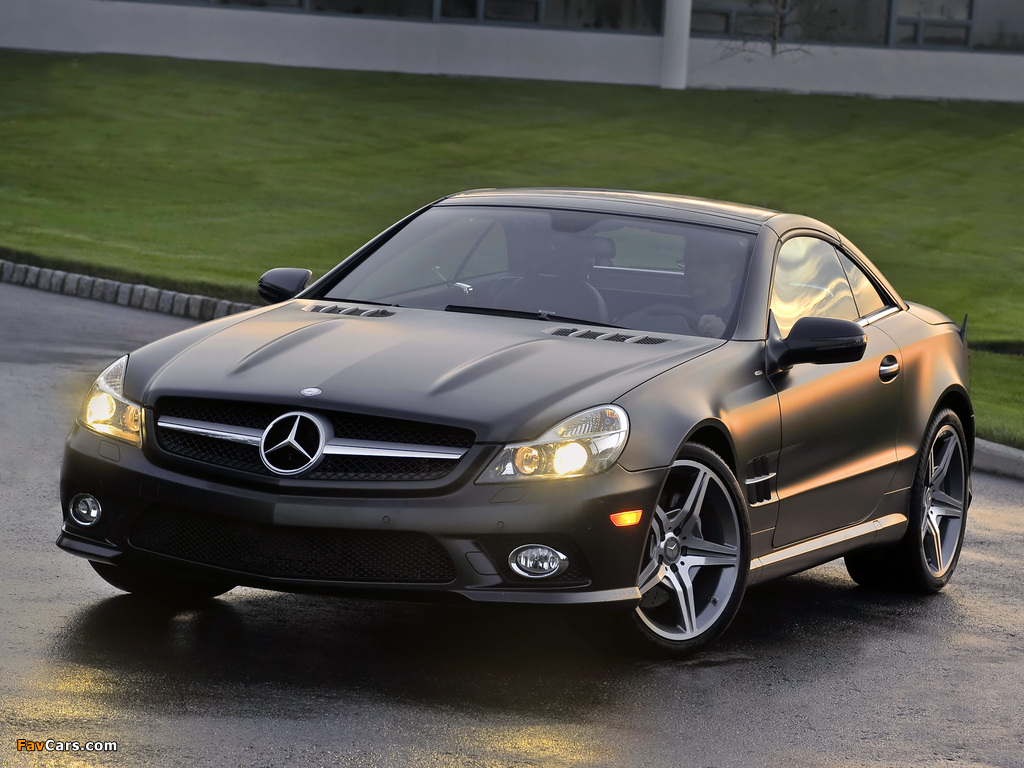 Pictures of Mercedes-Benz SL 550 Night Edition (R230) 2010 (1024 x 768)