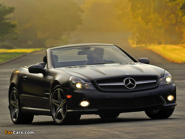 Pictures of Mercedes-Benz SL 550 Night Edition (R230) 2010 (640 x 480)