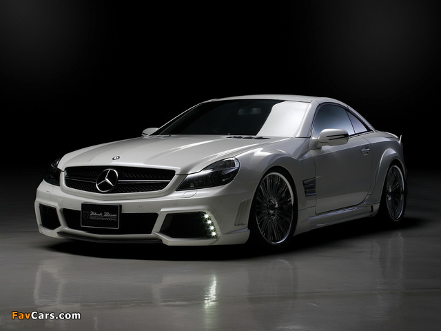 Pictures of WALD Mercedes-Benz SL 63 AMG Black Bison Edition (R230) 2011 (640 x 480)