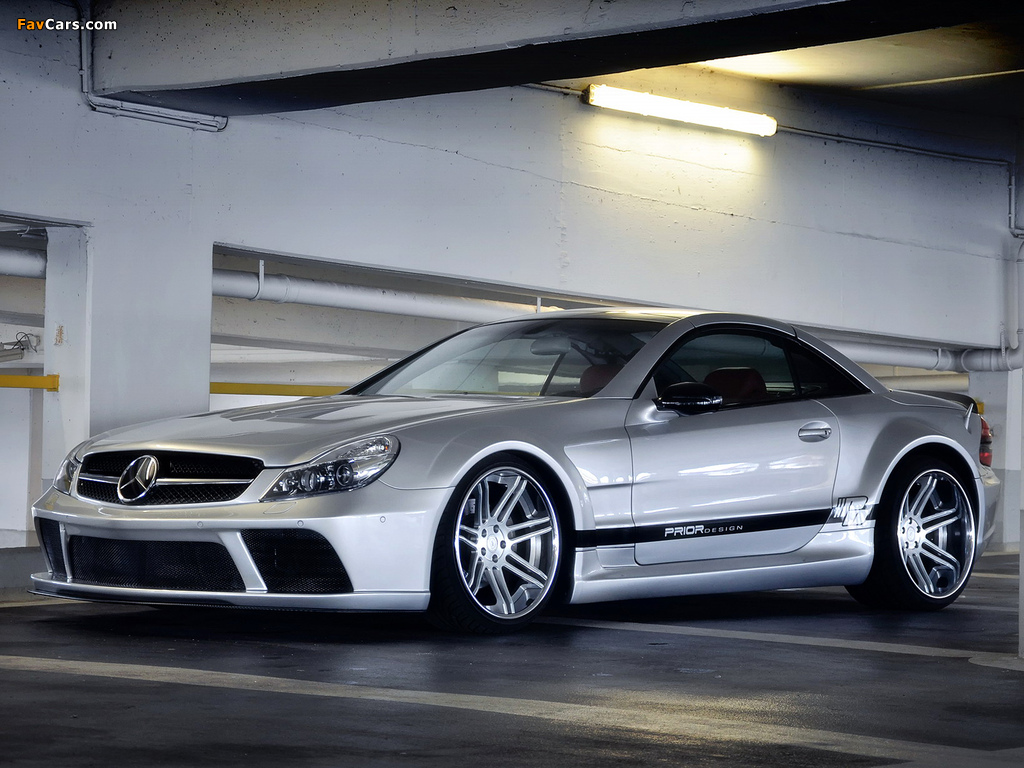 Pictures of Prior-Design Mercedes-Benz SL-Klasse Black Edition (R230) 2011 (1024 x 768)