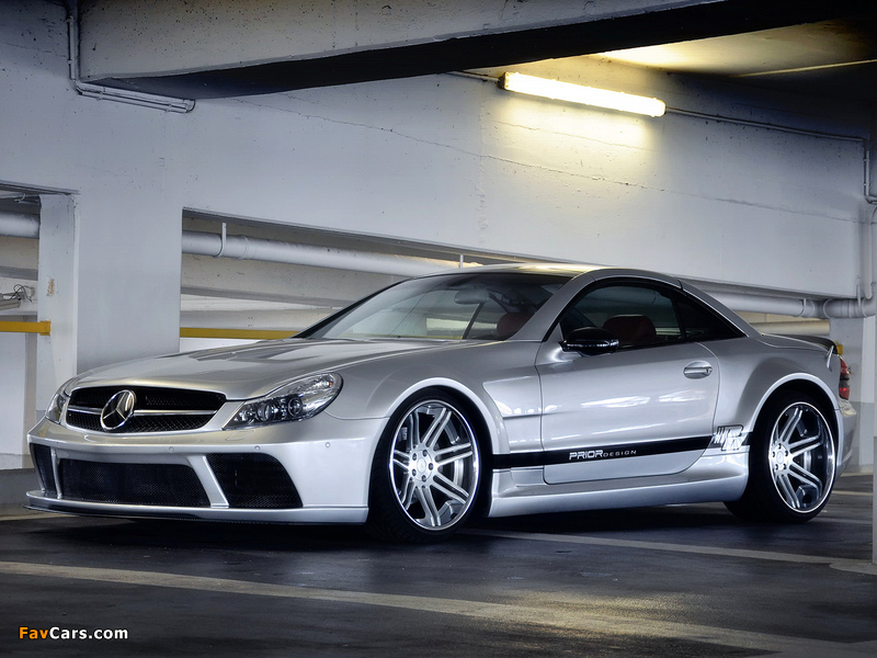 Pictures of Prior-Design Mercedes-Benz SL-Klasse Black Edition (R230) 2011 (800 x 600)