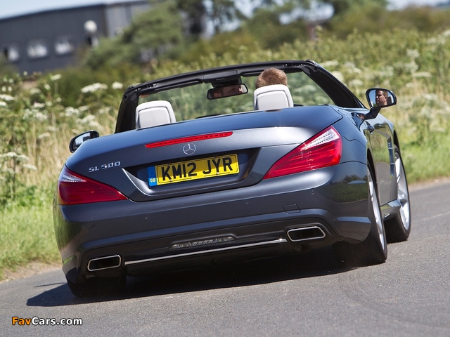 Pictures of Mercedes-Benz SL 500 AMG Sports Package UK-spec (R231) 2012 (640 x 480)