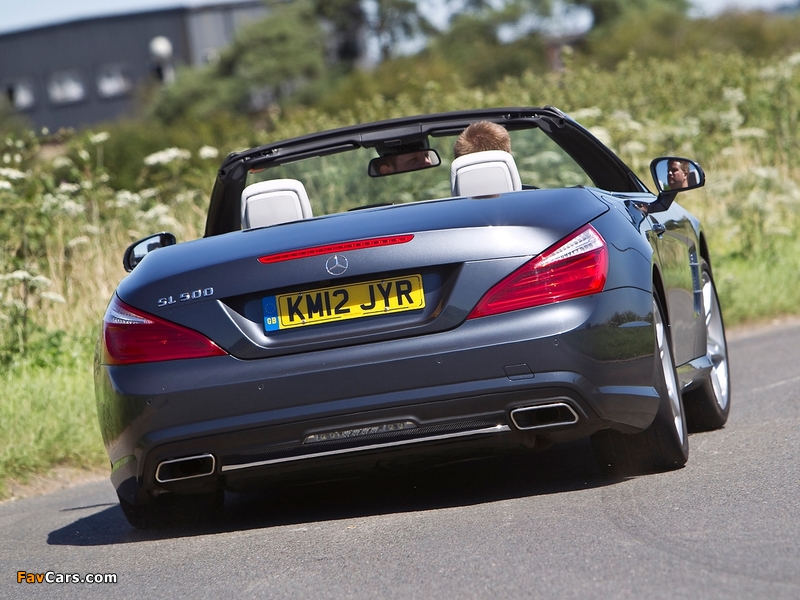 Pictures of Mercedes-Benz SL 500 AMG Sports Package UK-spec (R231) 2012 (800 x 600)