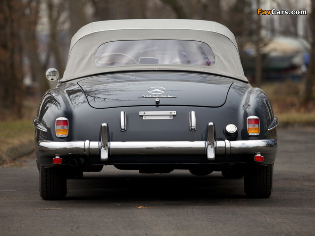 Mercedes-Benz 190 SL US-spec (R121) 1955–63 wallpapers (640 x 480)