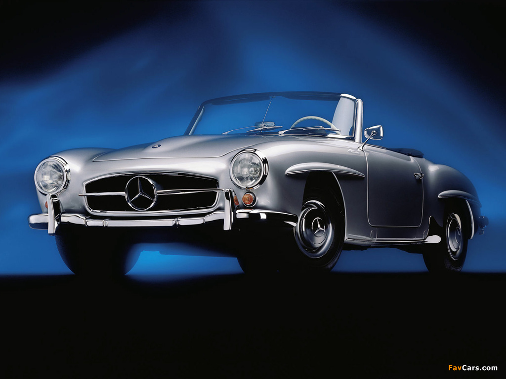Mercedes-Benz 190 SL (R121) 1955–62 wallpapers (1024 x 768)