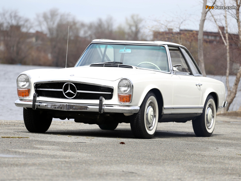 Mercedes-Benz 230 SL US-spec (W113) 1963–67 wallpapers (800 x 600)