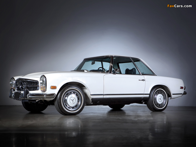 Mercedes-Benz 280 SL US-spec (W113) 1967–71 wallpapers (800 x 600)