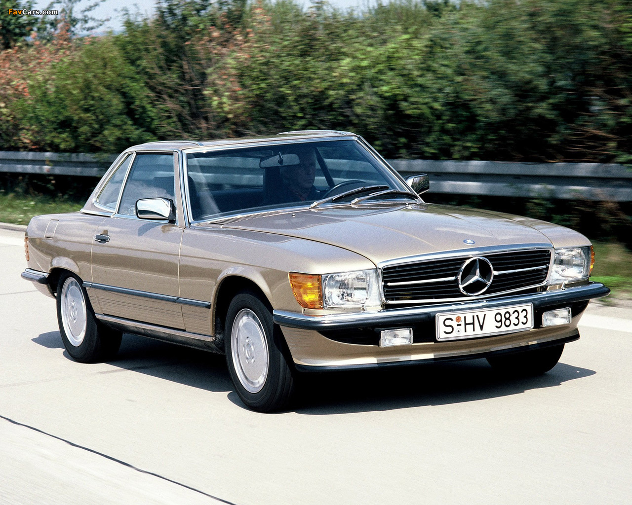Mercedes-Benz 300 SL (R107) 1985–89 wallpapers (1280 x 1024)