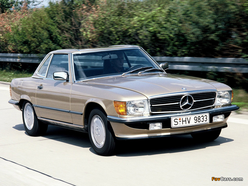 Mercedes-Benz 300 SL (R107) 1985–89 wallpapers (800 x 600)